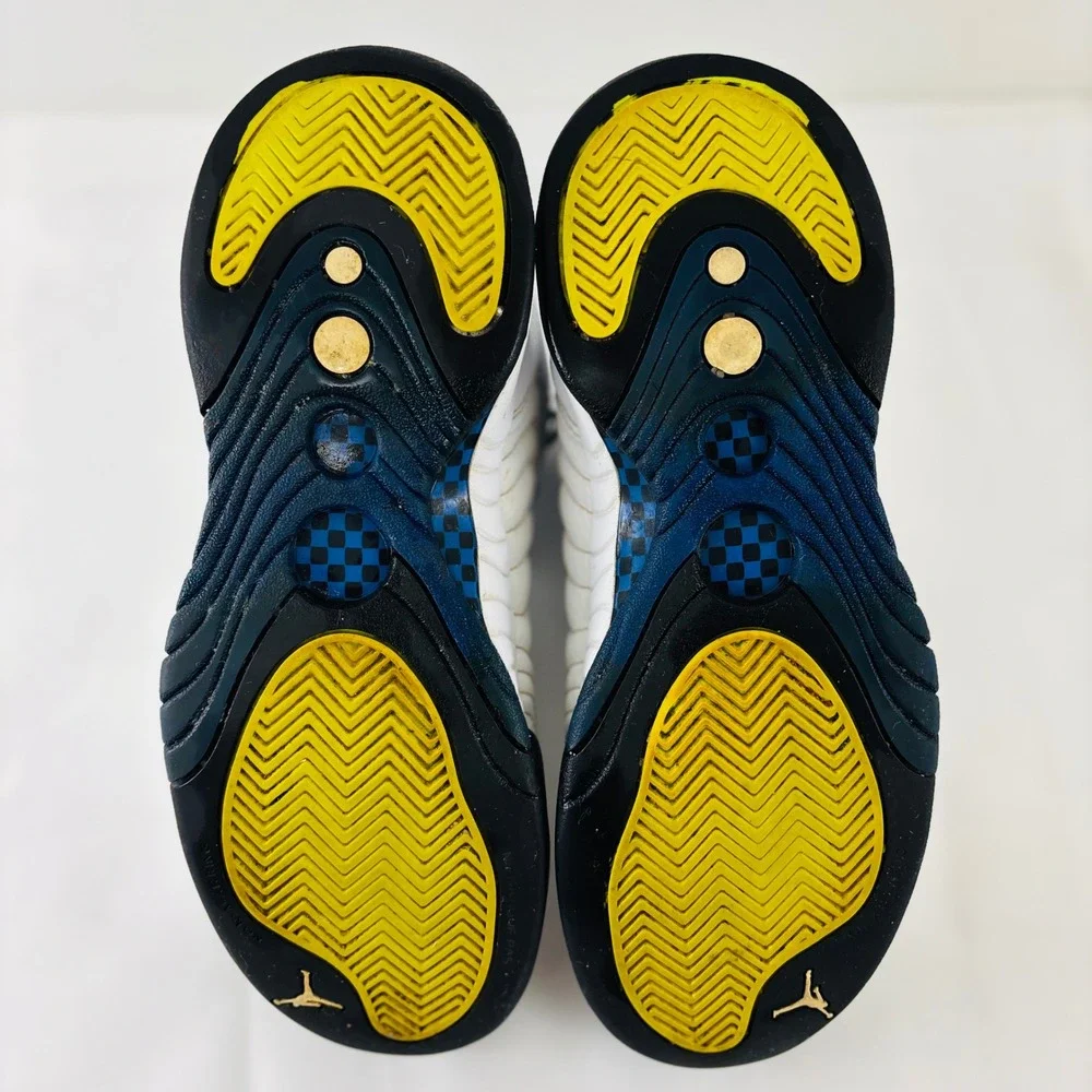 Nike Jordan Jumpman ProbWhite‎ Cyber Size 7Y Basketball Sneaker 907973-100
